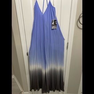 NWT Young Fabulous & Broke Ombré Maxi dress Sz M